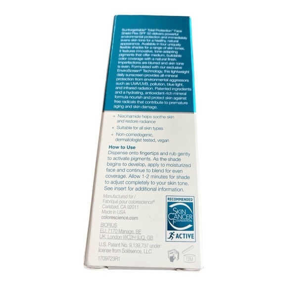 ColoreScience Sunforgettable SPF 50 Face Shield Sunscreen Total Protection Flex - Picture 4 of 6